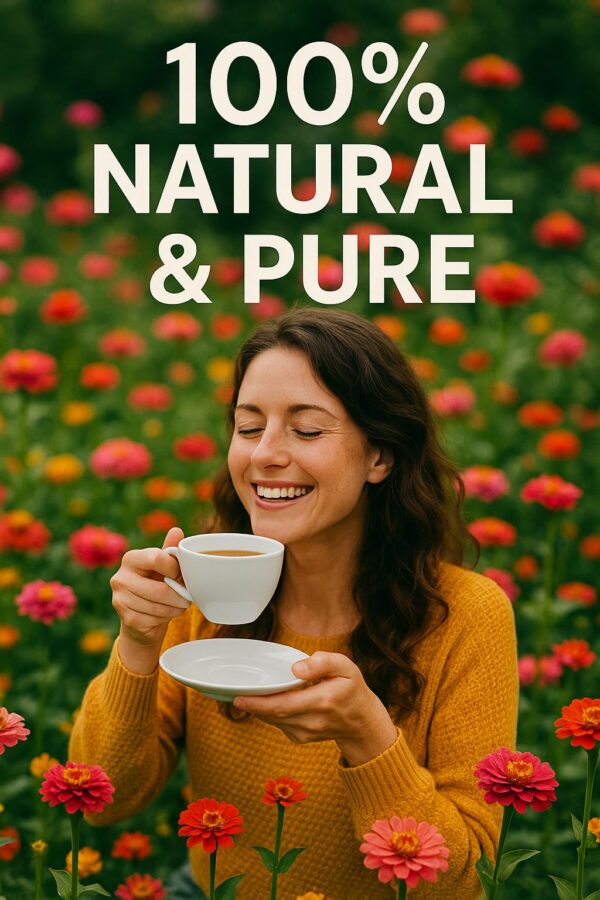 Raíz de valeriana certificada orgánica, sin aditivos ni rellenos