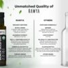 Envase de vidrio con aceite RAWYA