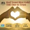 Red Yeast Rice Gold certificado orgánico y no transgénico