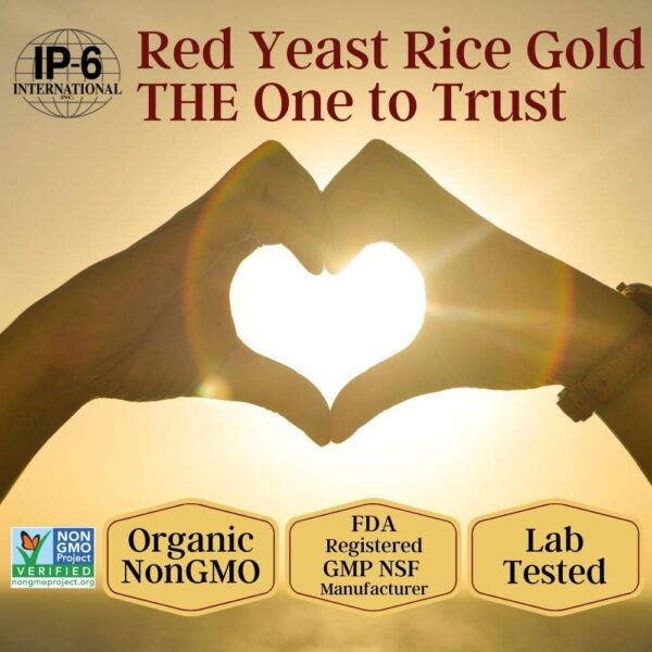 Red Yeast Rice Gold certificado orgánico y no transgénico