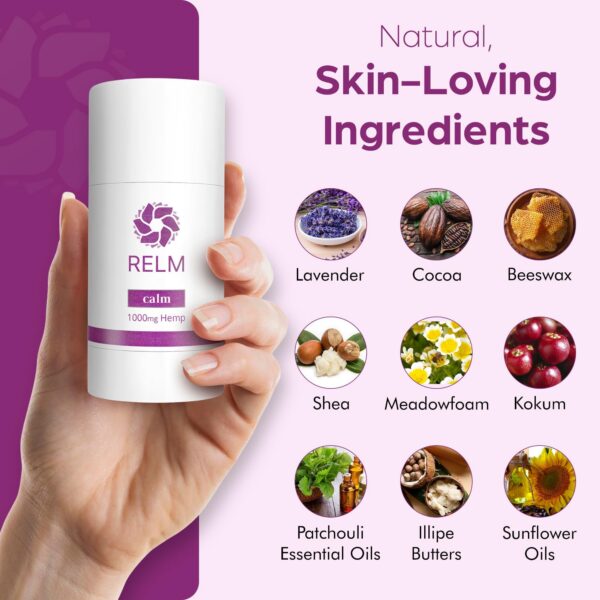 Version 1.0.0 Relm Calm Roll-On envase completo