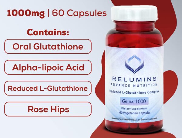 Etiqueta lateral del envase Relumins