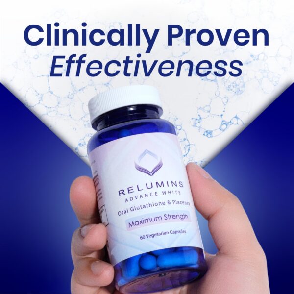 Relumins Glutatión cápsulas detalle