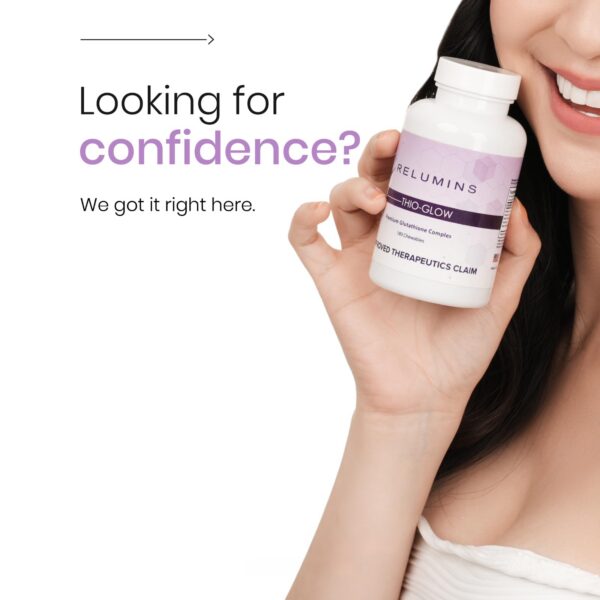 Detalle de tableta Thio-Glow