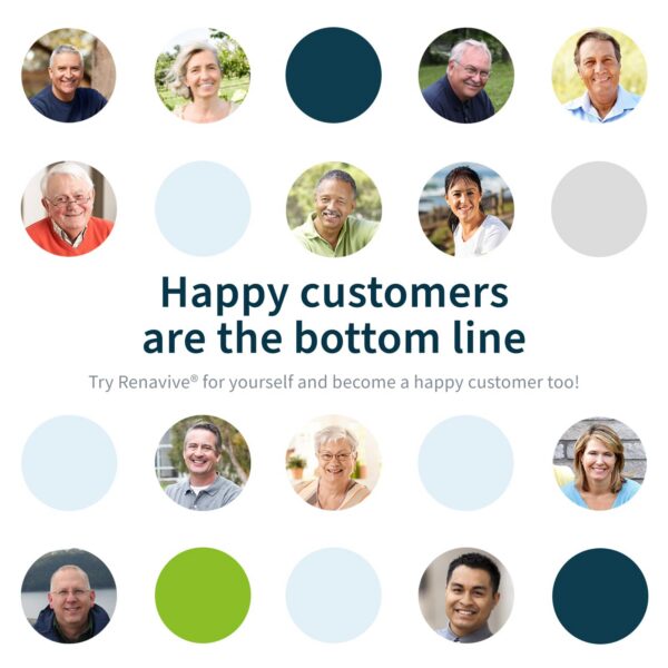 Version 1.0.0 Renavive fórmula natural para limpiar e impedir cálculos renales