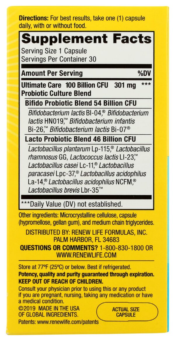 Información de empaque