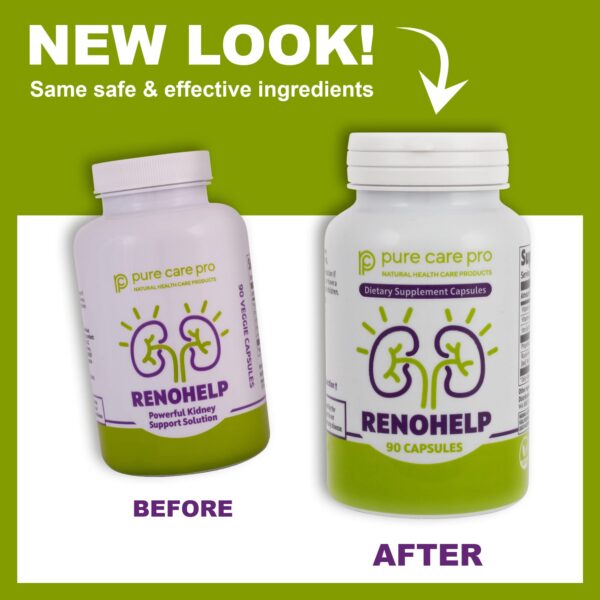 Version 1.0.0 Renohelp suplemento para funciones saludables del riñón