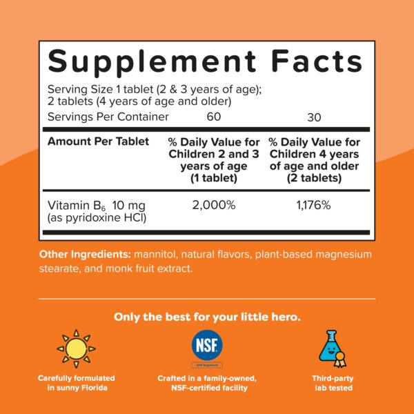 Paquete de vitaminas para niños Renzo's