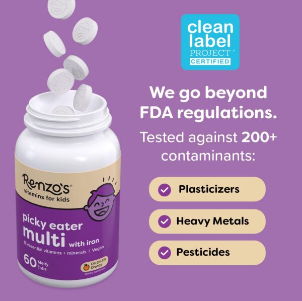 Logo Renzo's en etiqueta