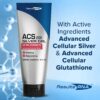 Colloidal Silver ACS 200 etiqueta