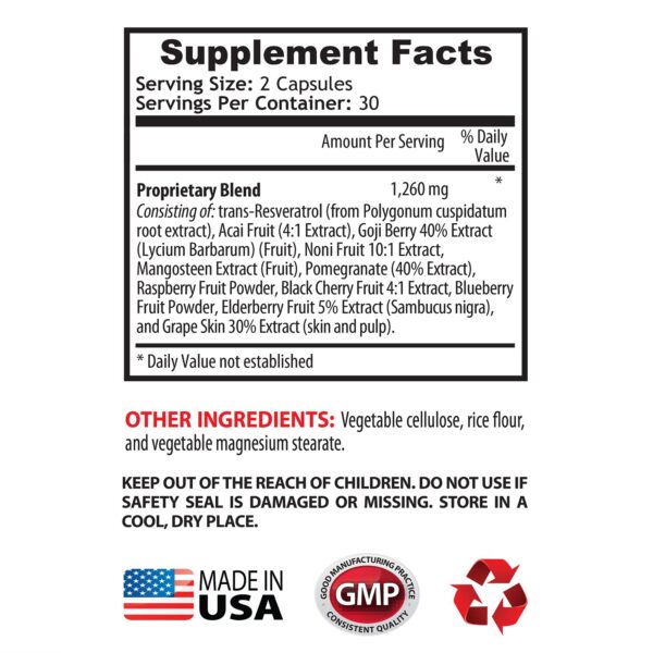 Frasco con cápsulas en primer plano