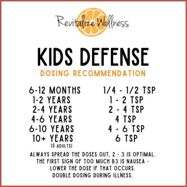 Revitalize Wellness suplemento infantil polvo con fibra natural