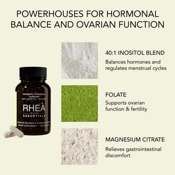 Etiqueta trasera de RHEASILVIA Mio-Inositol