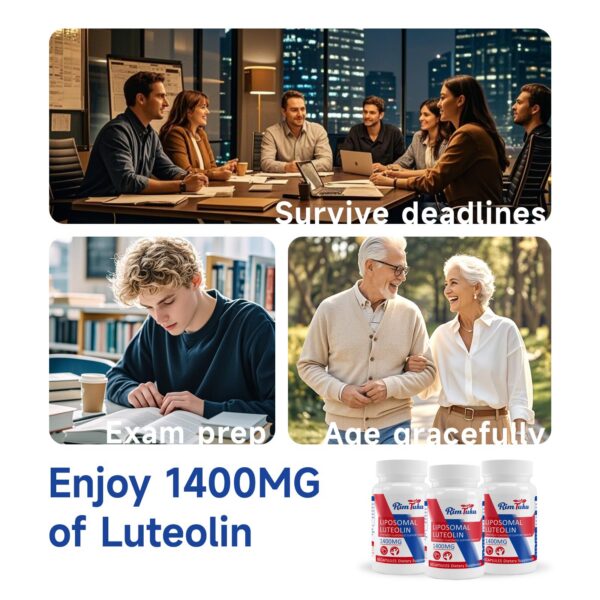 Empaque y etiqueta RimTuku luteolin