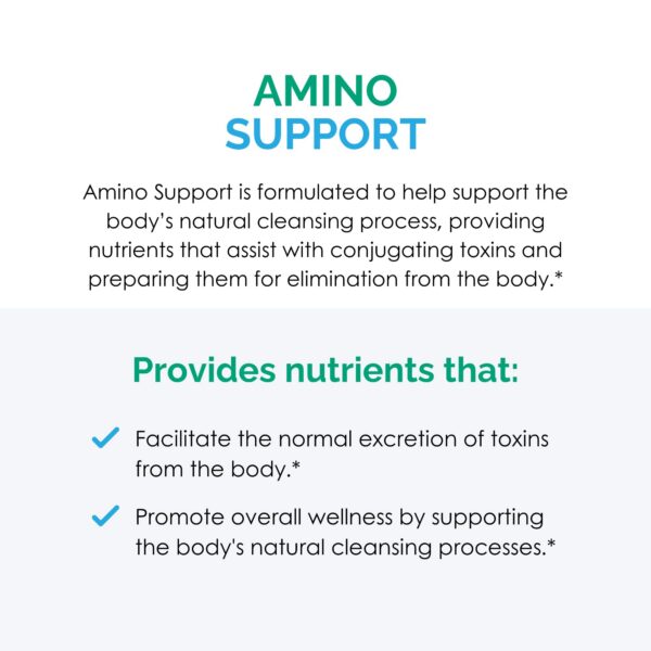 Frasco de Amino Support sobre fondo blanco