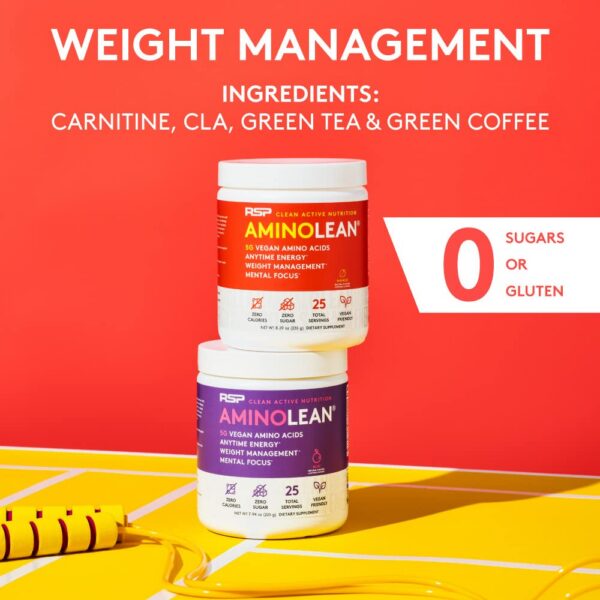 Porciones en frasco aminoLean