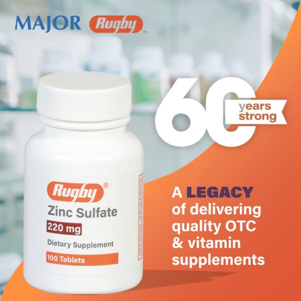 Caja externa 3-pack Rugby Zinc Sulfate