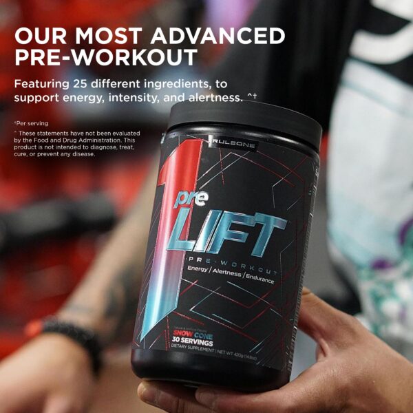 Caja y frasco Rule 1 preLIFT