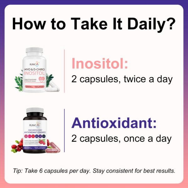 Ingredientes RUNICA Myo & D-Chiro Inositol