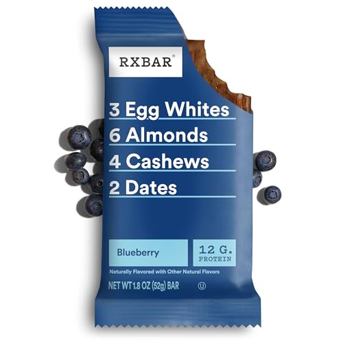 Etiqueta RXBAR Blueberry detalle