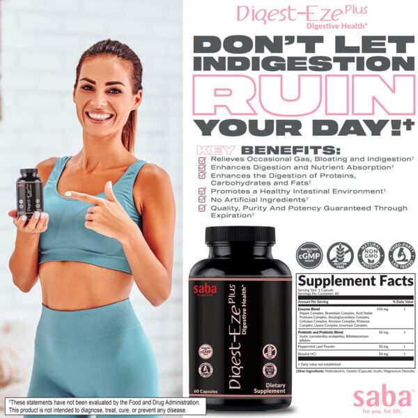 Detalle de ingredientes y prebióticos