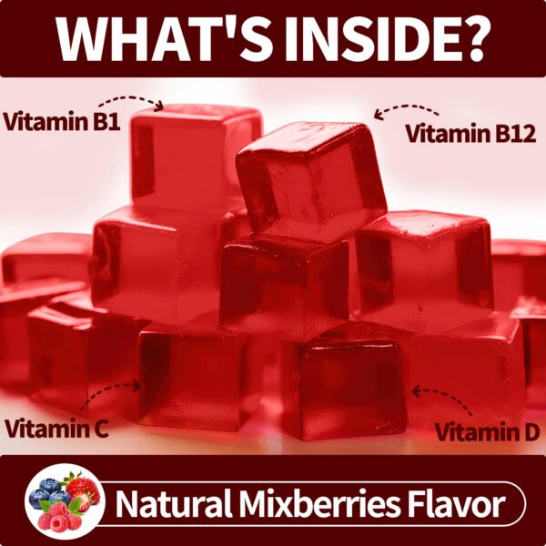 Gomitas en blister listadas