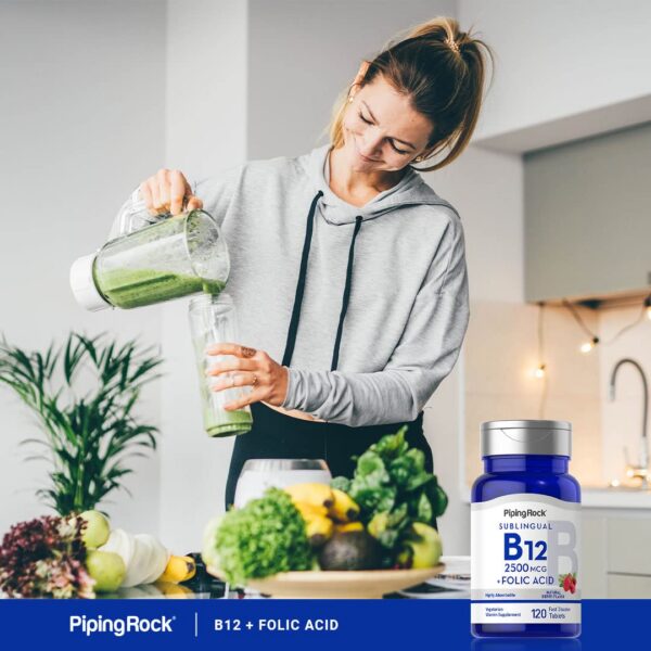 Sabor beries de vitamina B12 Piping Rock