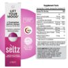 Sabor a cereza vainilla en suplemento Seltz.