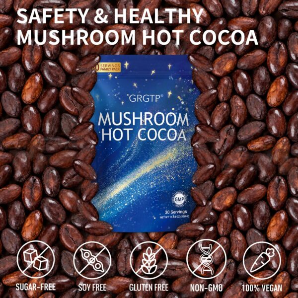 Version 1.0.0 Sabor suave a chocolate con hongo