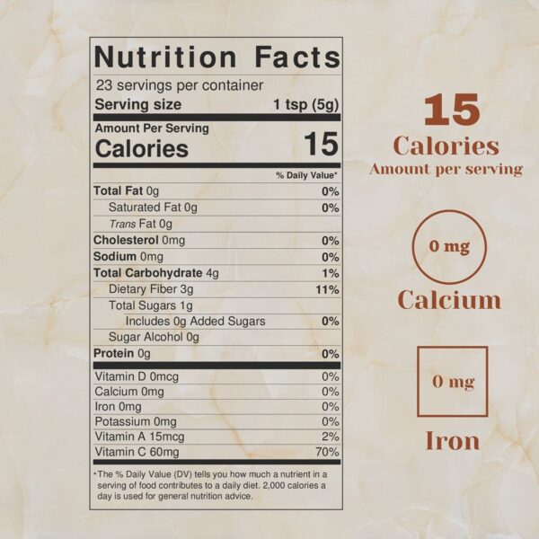 Sabor natural del polvo de Amla SPICY ORGANIC 16 oz