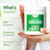 Sabor original de polvo superalimento verde para batidos o agua