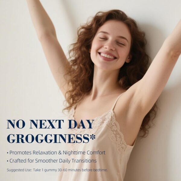 Gomitas vegetarianas para descanso seguro y sin dependencia