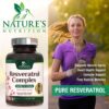 Salud cardiaca y antioxidantes en resveratrol Nature's Nutrition