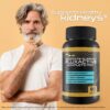 Salud masculina con suplemento Fluxactive Complete Pro fuerte y natural