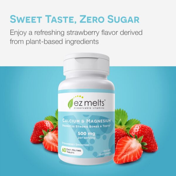 Version 1.0.0 Salud ósea con EZ Melts tabletas disolubles calcio magnesio