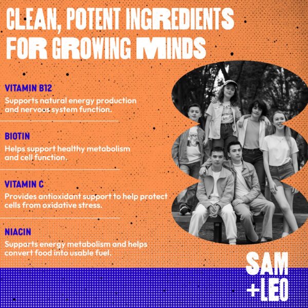 Frente del envase y gomitas