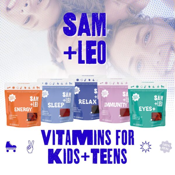 Gomitas sobre fondo blanco