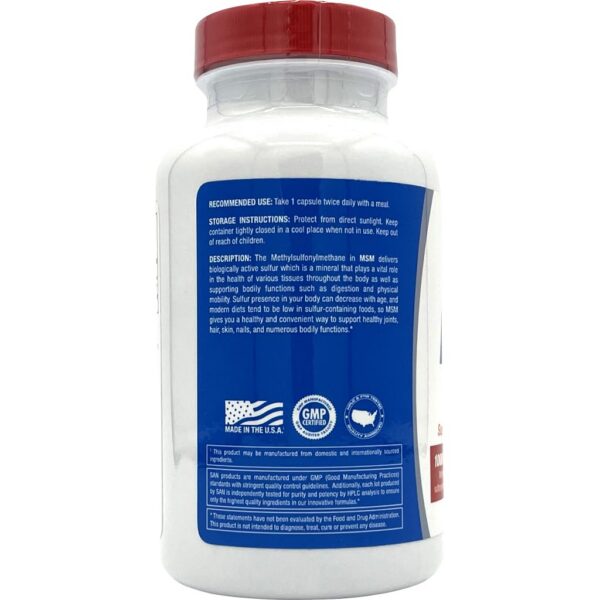 Frente de SAN MSM 1000mg