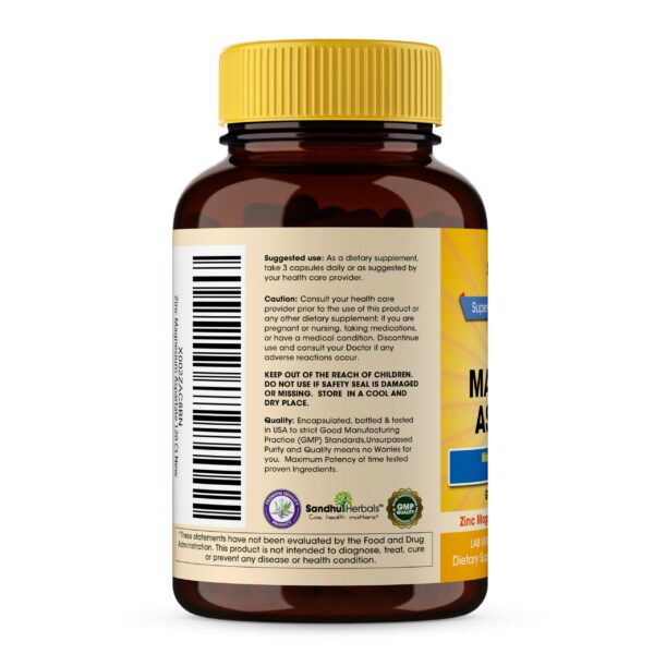 Envase en fondo blanco