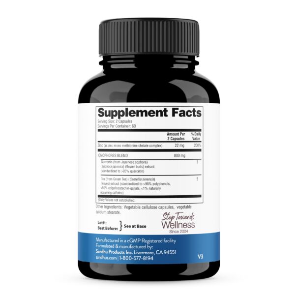 Cierre de seguridad y etiqueta de calidad