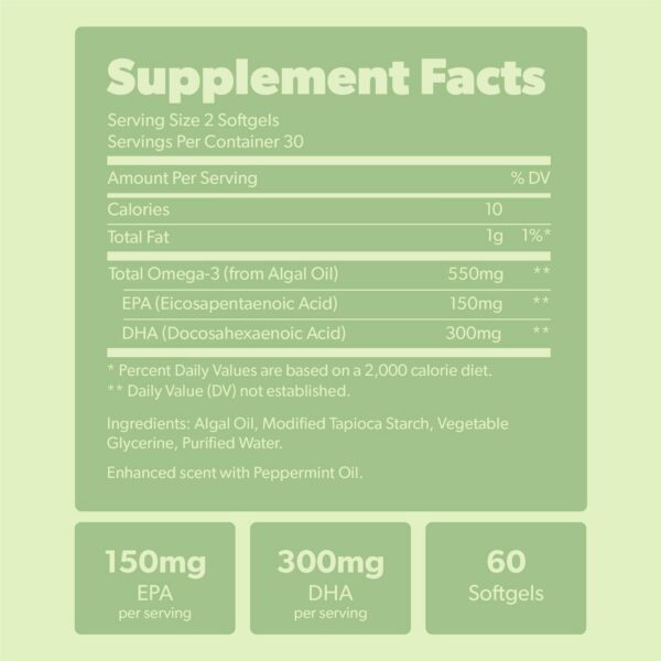 Botella Sapling Omega-3 en estuche