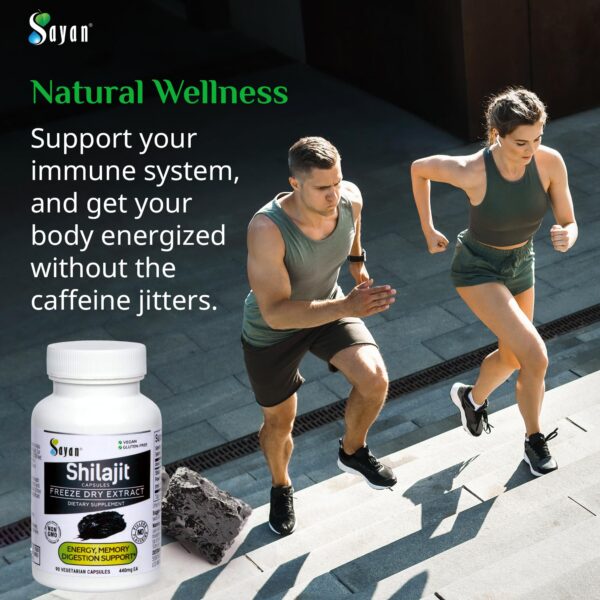 Sayan Shilajit afirmación de pureza
