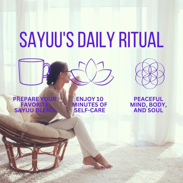 Mezcla SAYUU para energía y apoyo inmunológico natural