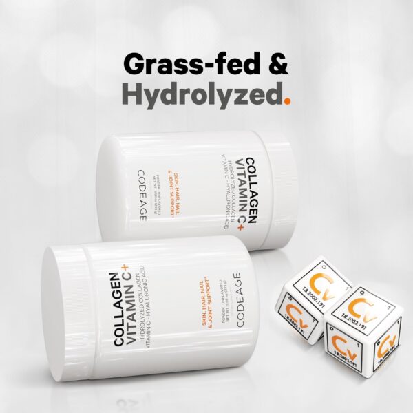 Scoop de polvo de colágeno Codeage para porción