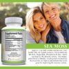 Frasco Sea Moss en estante