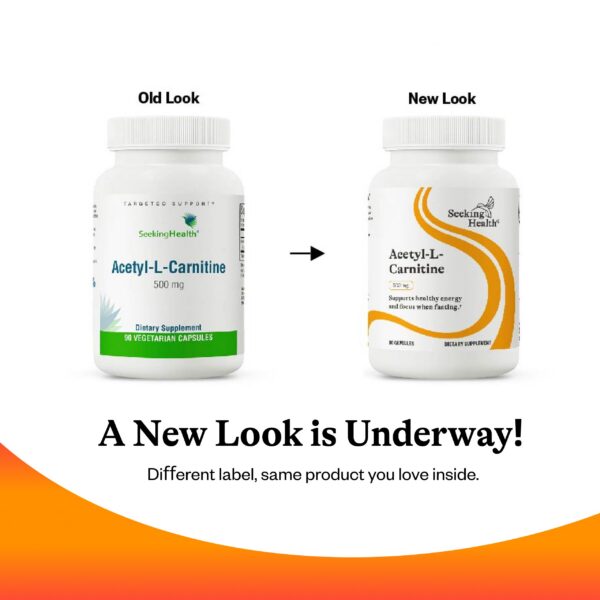 Logo de Seeking Health en envase