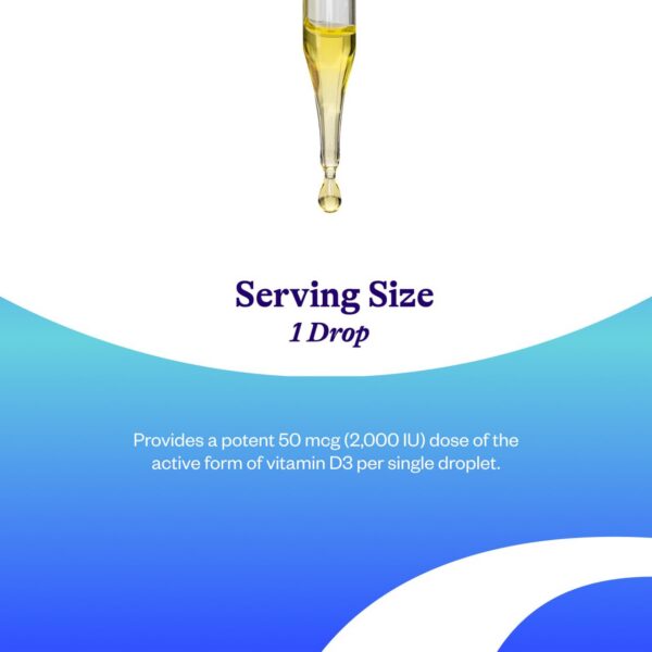 Etiqueta lateral de Seeking Health vitamin D3