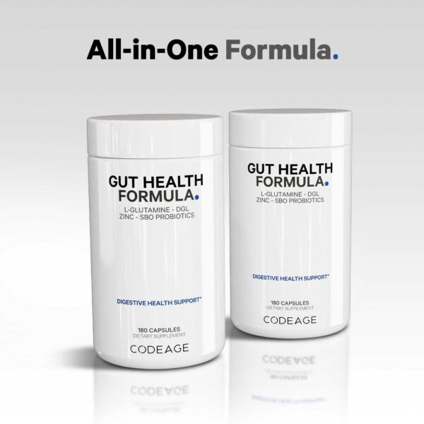 Sello vegano y no-GMO en Salud Intestinal Codeage