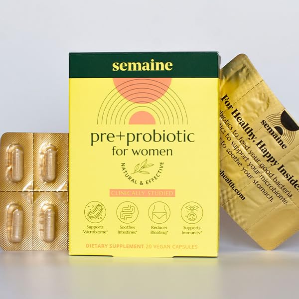 Semaine salud femenina suplemento probiótico 20 cápsulas