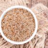 Semillas de psilio orgánicas para dieta keto y vegana
